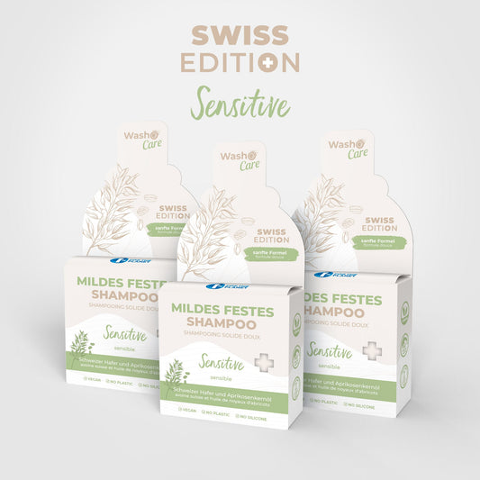 3 Washo Care Shampoo Sensitive - Swiss Edition