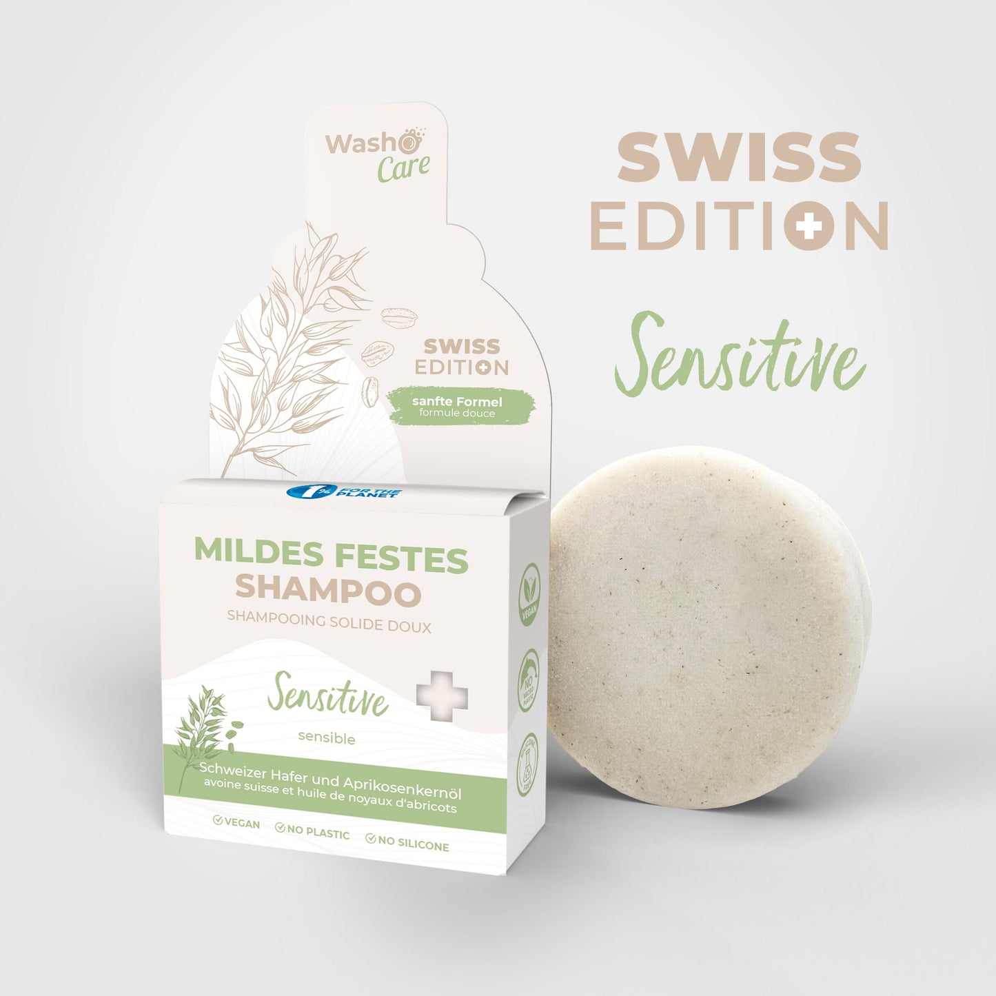 Washo Care Shampooing Sensitive - Edition suisse