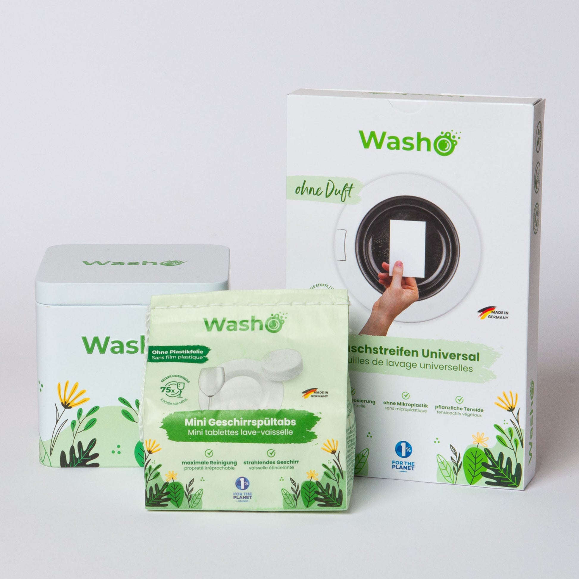 Washo ohne Duft Kombi mit Dose - washo.ch