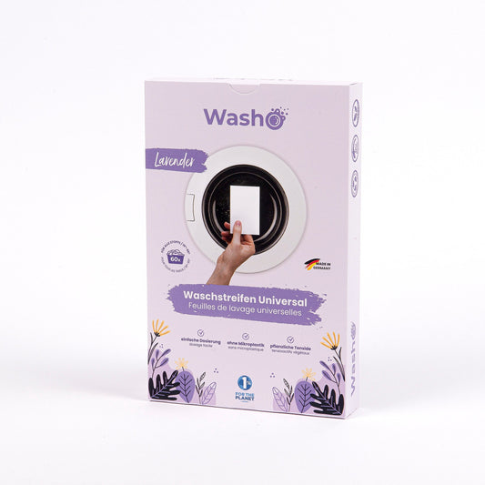 Washo Waschstreifen Lavendel - washo.ch