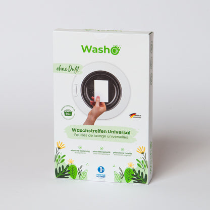 Washo Waschstreifen ohne Duft - washo.ch