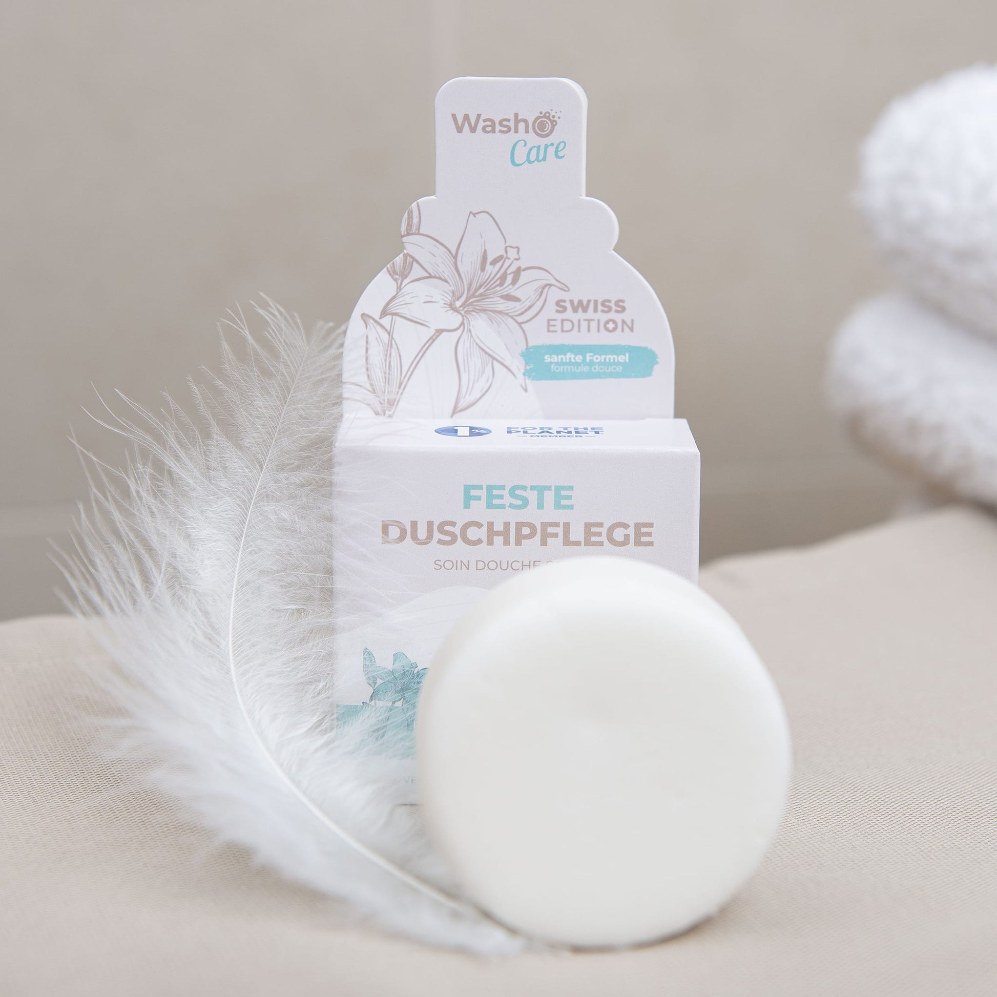 Washo Care Swiss Edition Feste Duschpflege Sensitive - washo.ch